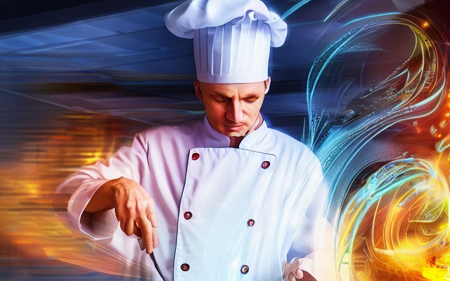 chef en cuisine