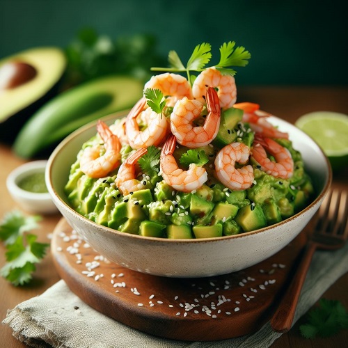 Tartare d'Avocat aux Crevettes