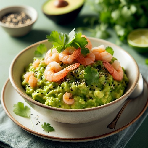 Tartare d'Avocat aux Crevettes