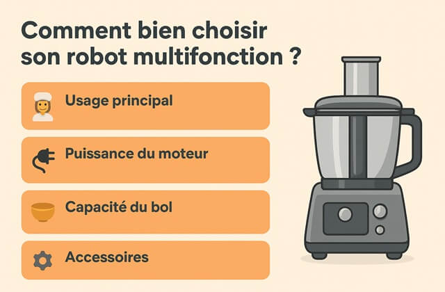 choisir son robot multifonction